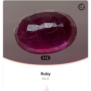 Elegant Ruby Gemstone
